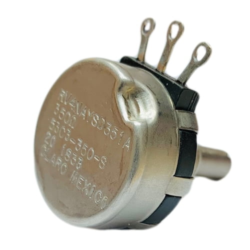 RV4NAYSD351A Potentiometers 350 OHM Industrial Potentiometer, Solder