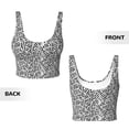 thumbnail image 5 of Lsque Weave Geometric Printed Women'S Sports Bra, Compression, Moisture Wicking, High-Impact Sports Bra For Women,Supportive sports bra-X-Large, 5 of 9