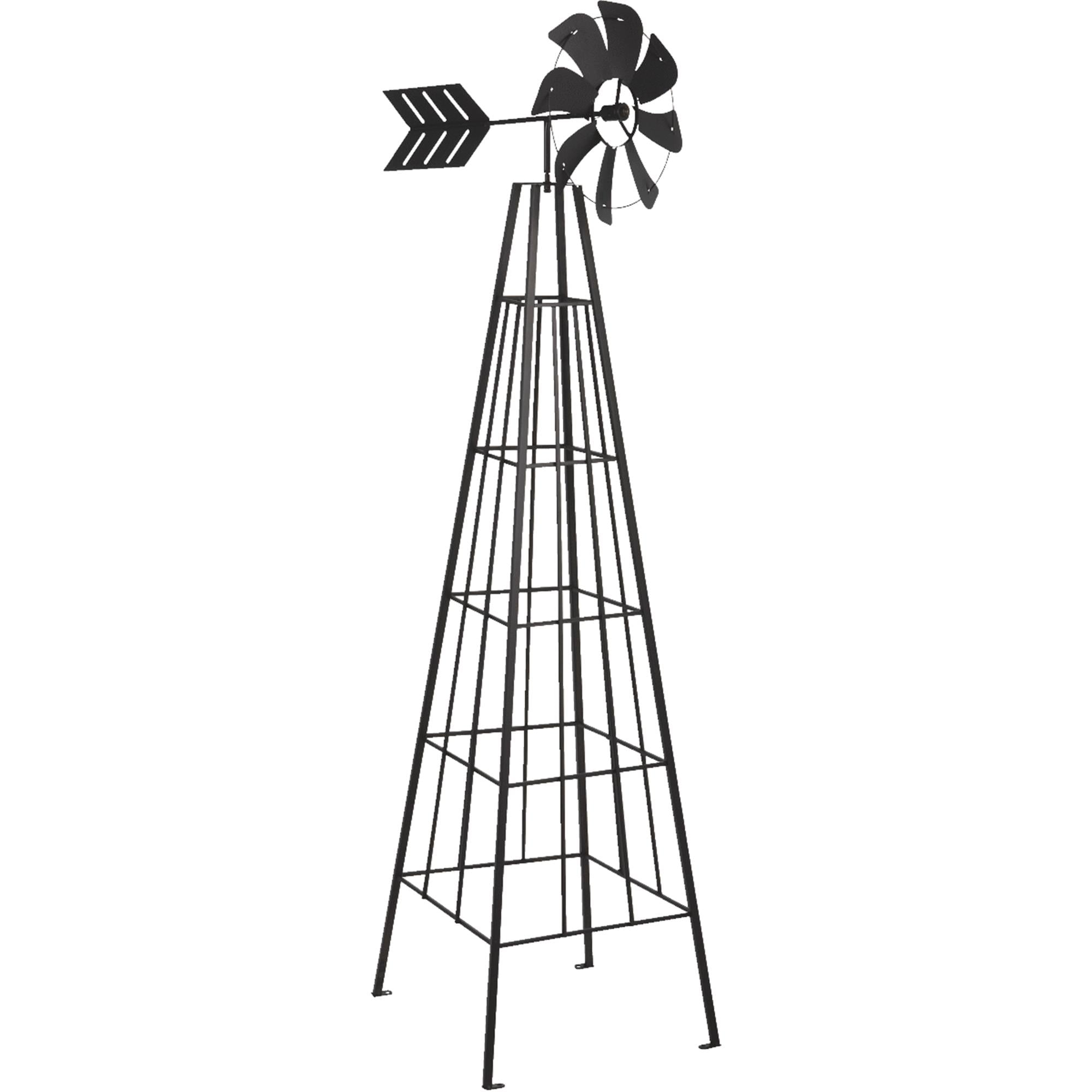 Panacea 72 In. Decorative Windmill Obelisk by Panacea Products