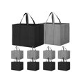 thumbnail image 1 of Reusable Grocery Bags 10 Pack, 35L Large Reusable Shopping Bags for Kitchen Groceries, Foldable Tot, 1 of 1