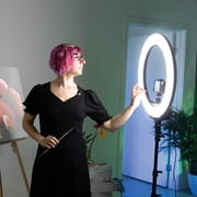 Artograph 16 LED Selfie Ring Light with Tripod Stand and Phone Clamp