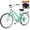 Beach Cruiser - Cyan, variant on ABORON 26" City Cruiser Ebike Women, 700W Peak Adult Electric Bike Up to 35 Miles, 48V Lithium Battery, 7-Speed Electric Bicycle for Commuting