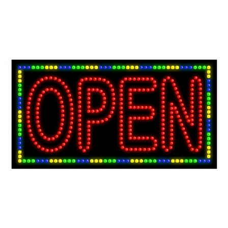 Open-LED Dots Sign Made in USA