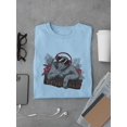 thumbnail image 3 of Virtual Reality Funny Monkey   T-Shirt Men -Image by Shutterstock, Male Small, 3 of 4