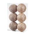 thumbnail image 1 of 6 Piezas de Bolas Navideñas Colgantes para Decoración de Navidad Champán Dorado Strade Fareast Limited, 1 of 8