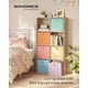 thumbnail image 2 of Juego de 6 cubos Storage Cubes SONGMICS, plegables, 33 x 33 cm, arcoíris, 2 of 7