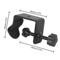 thumbnail image 3 of Adjustable Metal Clamp With 1/4 Female Thread For Phone Tripod Photography Studio Live Streaming phone Stand, 3 of 8