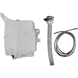 A-Premium Windshield Washer Tank Reservoir Assembly - Compatible With Toyota Prius 2012-2015 (With Headlight Washers)