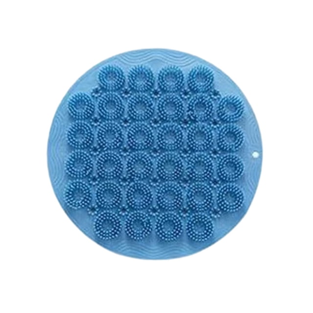 Kearding Rascador de masaje de ducha, regalo práctico, y cómodo, antideslizante Cocina y Comedor azul