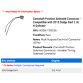 thumbnail image 2 of Camshaft Position Solenoid Connector - Compatible with 2013 Dodge Dart 2.0L 4-Cylinder, 2 of 2