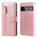 thumbnail image 1 of Estuche de Cuero PU con Cierre para Google Pixel 6 5G , Funda Protectora con Billetera y Correa, 1 of 6