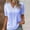 Light Blue, variant on DJskiyers Womens Evening Elegant Tops Party Dressy Casual Oversized Tshirts Plus Size Summer Shirts Puff Sleeve Tunic Blouses