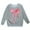 Grey, variant on Teen Sweatshirts Kids Girls Spring Fall Casual Headless Bow Print Long Sleeved Hoodie Sweatshirt Hoodies for Teens Red 7 Years-8 Years