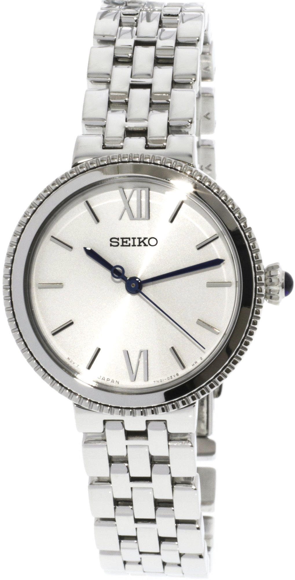 seiko men's silver watch