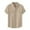 Mens T Shirts Beige, variant on 4Xlt Big and Tall Shirts for Men M-5X Plus Size Cotton-Linen Short Sleeve Tshirts Shirt with Pockets Mens Button-Down Collared Tees Tops on Clearance