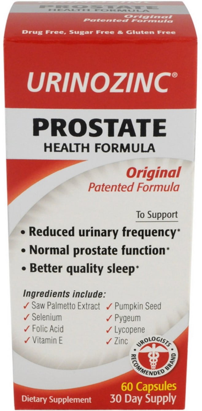 Urinozinc Prostate Formula, 60 ea (Pack of 4)