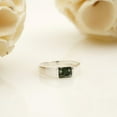 thumbnail image 3 of Moss Agate Ring, Men's Ring, Emerald Cut Ring, Wedding Ring, 925 Sterling Silver Ring, Natural Moss Agate Jewelry, Anniversary Gift For Him, 3 of 5