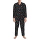 thumbnail image 3 of Fotbe Multi-Colored Stars Pijama de Hombre con Estampado de Manga Larga, Conjunto de 2 Piezas, Ropa de Dormir Suave y Cómoda con Bolsillos-Medium, 3 of 7