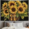 thumbnail image 2 of Nawypu Watercolor Sunflower Tapestry Wall Hanging For Living Room Dorm Home Decor Tapestries Wall Art, 2 of 6
