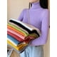 thumbnail image 2 of JMPRS Turtleneck Sweater Women Fashion Simple Winter Pullover Jumper High Elastic Knitted Fall Female Basic Tops Casual Blouse, 2 of 5