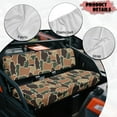 thumbnail image 5 of Yuyamidu Bear UTV Seat Covers Hunter Camouflag UTV Bench Seat Cover Compatible with Kawasaki Mule 3000 3010 3020 4010 Removable Split Seats Covers Easy to Clean, 5 of 7