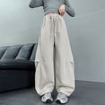 thumbnail image 7 of LRen Girls Sweatpants Size 5 Kids Baggy Stretchy High Waisted Athletic Open Bottom Oversized Sweatpants Trendy Track Sweat Pants Preppy Back To School Clothes for Girls, 7 of 7