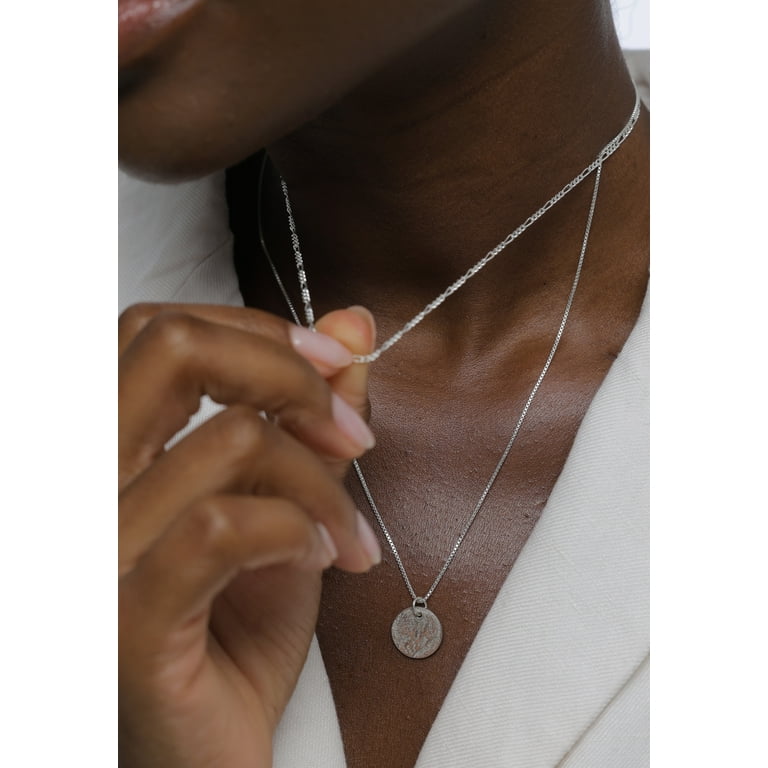 Elli - Halsketting - Dames Choker Veer Hanger Boho in 925 Sterling