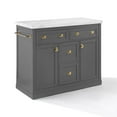 thumbnail image 2 of Crosley Furniture Removable Kitchen Islands with Storage, Wood Gray, 20 in, 2 of 2