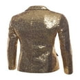 thumbnail image 2 of Men Sequins Nigth Clubs Wedding Party Tuxedo Cocktail Suit Jacket Coat, 2 of 6