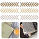 thumbnail image 2 of ColoMX 60pcs Metal Book Corners Metal Border Border Scrapbook Álbum de fotos Diario, 2 of 7