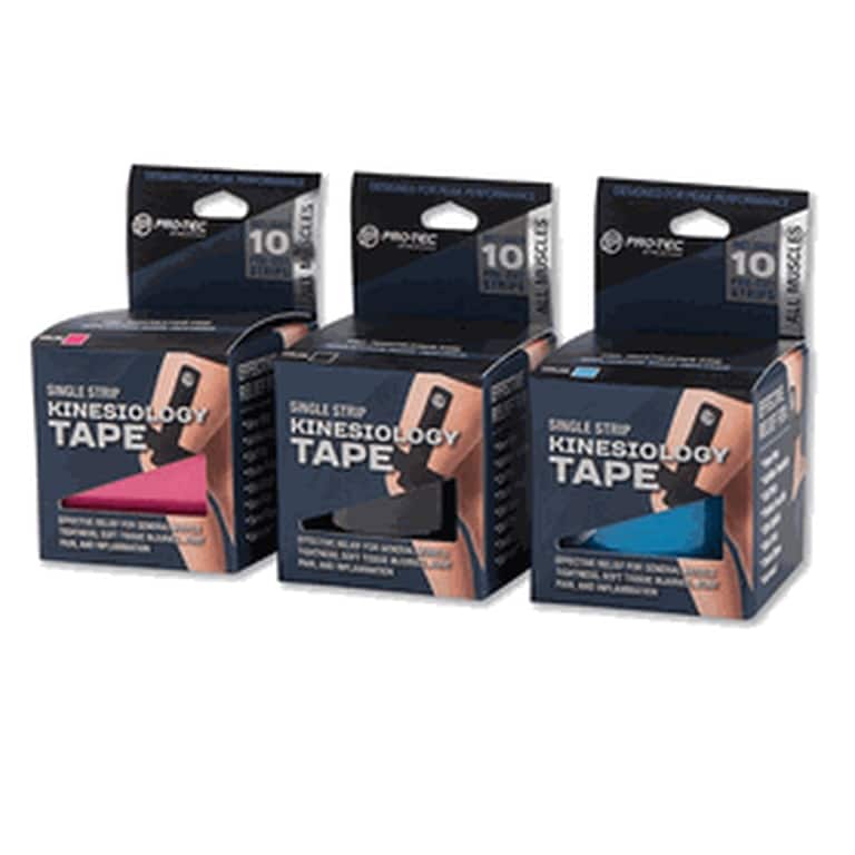 pro tec kinesiology tape roll pink