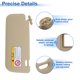 thumbnail image 4 of Parasol del lado derecho Unique Bargains para Toyota Corolla 2014-2018, sombra de protección frontal del lado derecho, reemplaza No.7431002K91, ensamblaje de parasol del automóvil beige, 4 of 7