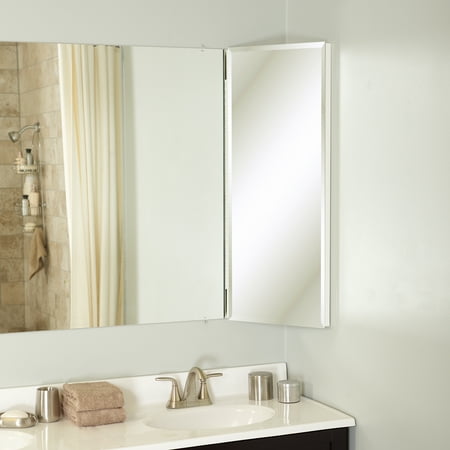 Zenith Corner Medicine Cabinet White Zenith Corner Medicine Cabinet White