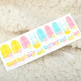 thumbnail image 1 of One Sheet Mix Style 3D Glitter Nail Art Stickers Patch Wraps Fingers Toes Tips Decoration, 1 of 8