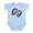 Sky Blue, variant on CafePress - Boxing Infant Bodysuit - Baby Light Bodysuit, Size Newborn - 24 Months