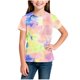thumbnail image 5 of Camisetas de Cuello de Tripulación de Manga Corta para Mujeres Camiseta Impresa Inspirada en Acuarela para Niños de Edades 8-14, 5 of 5