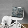 thumbnail image 6 of Boho Blue Carpet Pattern Linen Ethnic Design Throw Pillow Covers 18 X 18 Inch, Set Of 4, Linen Study Sofa Cushion Cover Indoor Living Room Home Decor, 6 of 6