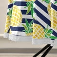 thumbnail image 5 of Coolnut 60" Pineapple Outdoor Tablecloth with Umbrella Hole and Zipper, Waterproof Round Tablecloth for Party,Patio,Picnic,Holiday Dinner,Summer, 5 of 7