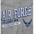 thumbnail image 2 of US Air Force Fly Fight Win Est 1947 Hoodie Sweatshirt Women Men Brisco Brands S, 2 of 6
