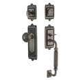 thumbnail image 5 of Grandeur 819898 Windsor Solid Brass Rose Keyed Entry Single Cylinder Sectional 'F' Grip, 5 of 5