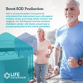thumbnail image 4 of Life Extension SOD Booster - Helps Protect against Cellular Stress, SOD Production Support, Antioxidant Supplement - Gluten-Free, Non-GMO - 30 Vegetarian Capsules, 4 of 9