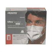 Crosstex GCPWSSF Ultra Sensitive FogFree Securefit Shield Earloop Face Masks White 25/Bx