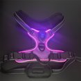 thumbnail image 4 of CSChome Harnais Lumineux pour Animaux Harnais Lumineux pour Animaux Rechargeable LED Éclairé - Sangle de Poitrine Lumineuse Réglable pour Promenade Nocturne, 4 of 7