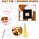 thumbnail image 5 of Juguete de Fieltro para Coser a Manos para Habilidades Motoras Finas, Kit de Manualidades para Animales de Coser, Kit de Costura para Animales Educativos Tempranos, Desarrollo Sensorial para Niños de 3 a 12 Años, 5 of 9