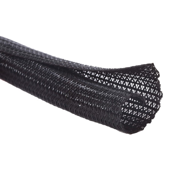 Alex Tech Protector De Cable De 10 Pies - 12 Pulgadas Telar De Alambre Funda Para Cable Funda Dividida Para Cable Usb Cable De Alimentación Cable De Audio Y Video - Protege Al Gato De Los Cables Para