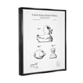 thumbnail image 3 of Stupell Industries Vintage Toy Duck Diagram Graphic Art Jet Black Floating Framed Canvas Print Wall Art, Design by Karl Hronek, 3 of 8