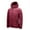 Red, variant on EGNMCR Jackets for Men Cotton Padded Men's Winter Men's Cotton Padded Jacket Hooded Cotton Padded Men's Wear
