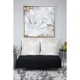 thumbnail image 2 of 40" x 40" Floral Framed Wall Art with Gold Foil Accents, by DecMode, 2 of 14