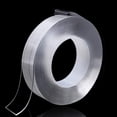 thumbnail image 1 of Nano Cinta Adhesiva de Doble Cara Multifuncional Reutilizable Lavable Cinta de Gel Transparente Sin Trazas Tiras Adhesivas de Pared para Cocina, Pegar Fotos Posters Sincero  Hogar, 1 of 7