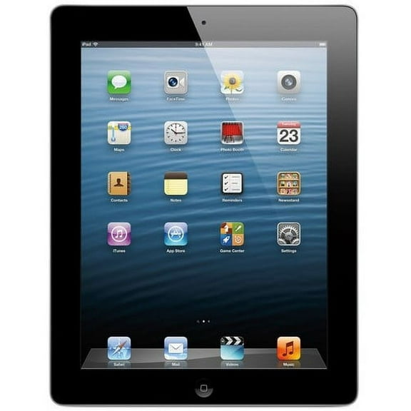 Restored APPLE IPAD 4 32GB WIFI ONLY MD511C/A BLACK (Refurbished)